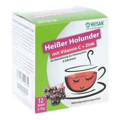 Heisan heisser Holunder+vitamin C+zink Pulver zamów na apo-discounter.pl