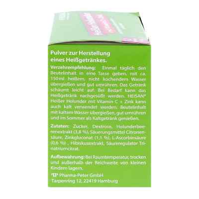 Heisan heisser Holunder+vitamin C+zink Pulver zamów na apo-discounter.pl
