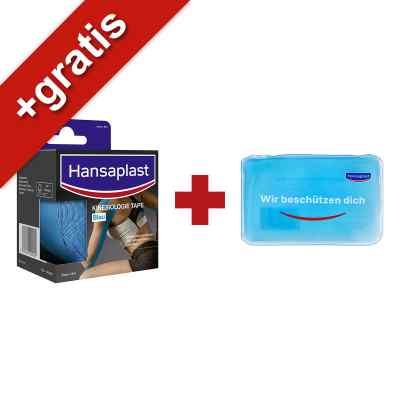 Hansaplast Sport Kinesiologie Tape 5 cmx5 m blau 1 szt. od Beiersdorf AG PZN 15822937