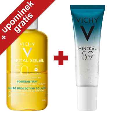 Vichy Capital Soleil spray do opalania + hialuron SPF 50 200 ml od L'Oreal Deutschland GmbH PZN 15881503