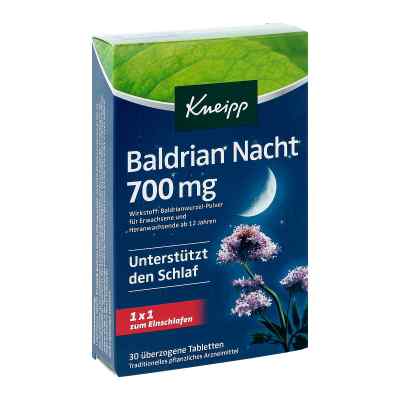Kneipp Baldrian Nacht 700 mg überzogene Tab. zamów na apo-discounter.pl