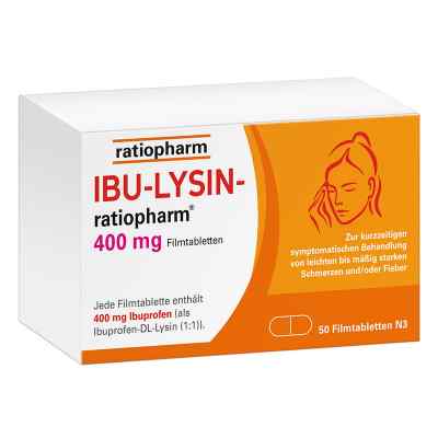 Ibu Lysin-ratiopharm 400 mg Filmtabletten zamów na apo-discounter.pl