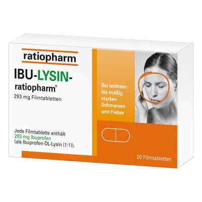 Ibu-lysin-ratiopharm 293 mg Filmtabletten zamów na apo-discounter.pl