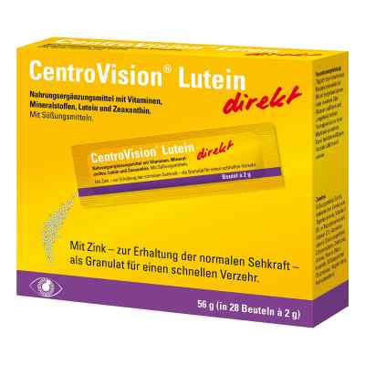 Centrovision Lutein direkt Granulat zamów na apo-discounter.pl