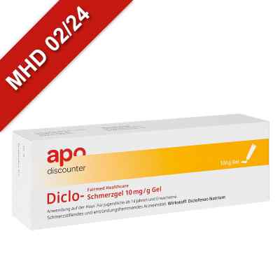 Diclofenac Schmerzgel żel 100 g od Fair-Med Healthcare GmbH PZN 16500124