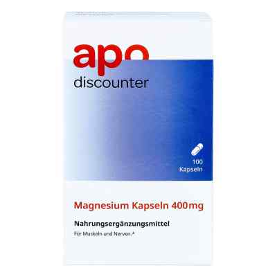 Magnez kapsułki 400 mg zamów na apo-discounter.pl