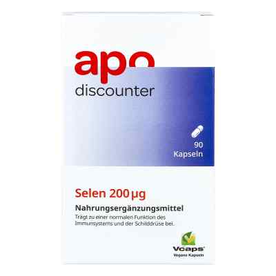 Selen kapsułki 200 µg zamów na apo-discounter.pl