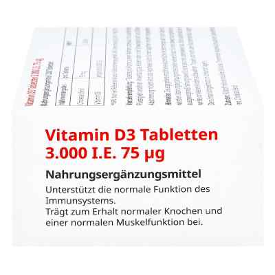 Witamina D3 tabletki 3.000 I.e. 75 µg zamów na apo-discounter.pl