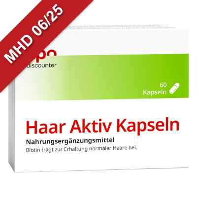 Haar Aktiv kapsułki 60 szt. od apo.com Group GmbH PZN 16604467