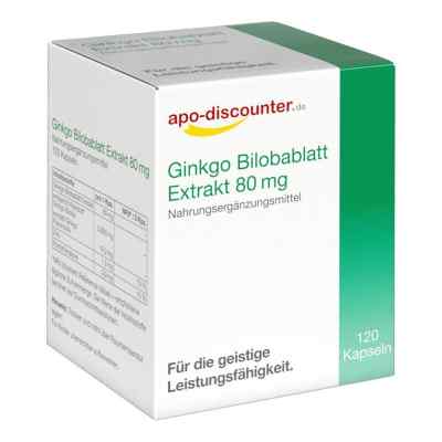 Wyciąg z liści miłorzębu japońskiego 80 mg kapsułki zamów na apo-discounter.pl
