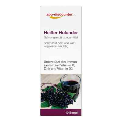 Heisser Holunder saszetki z ekstraktem z czarnego bzu zamów na apo-discounter.pl