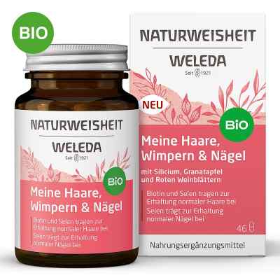 Weleda Naturweisheit Meine Haare Wimpern&nägel kapsułki