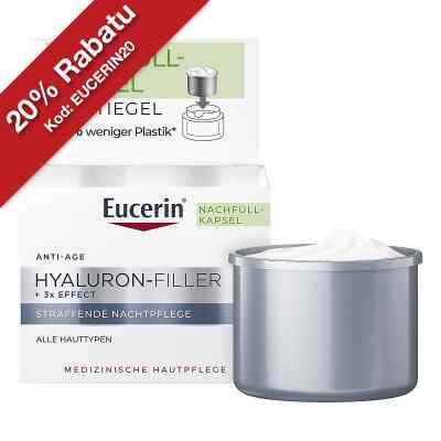 Eucerin Anti-age Hyaluron-filler krem na noc w op. uzupełniający