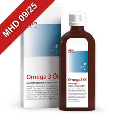 Omega-3 öl płyn 200 ml od apo.com Group GmbH PZN 18297696