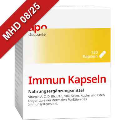 Immun Kapseln 120 szt. od apo.com Group GmbH PZN 18657611