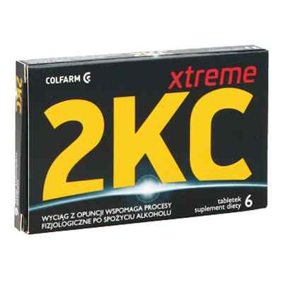 2 KC Xtreme tabletki 6  od ZAKŁADY FARM. COLFARM PZN 08300813
