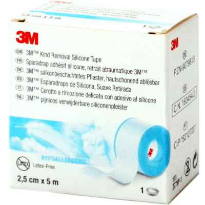 3m silikonbeschichtetes Pflaster 2,5 cmx5 m Rollen