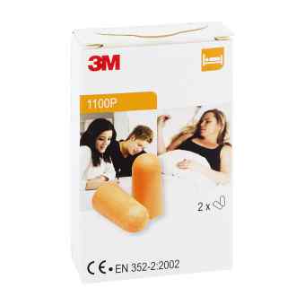 3m zatyczki do uszu 1100 do jednorazowego użytku 4 szt. od 3M Medica Zwnl.d.3M Deutschl.Gmb PZN 00280614