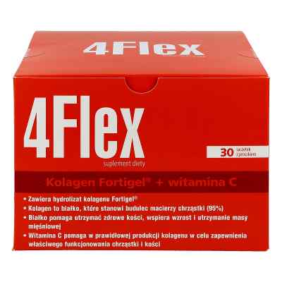 4 Flex na stawy proszek 30 od VALEANT SP. Z O.O. SP.J. PZN 08300001