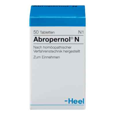 Abropernol N tabletki 50 szt. od Biologische Heilmittel Heel GmbH PZN 08670622