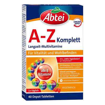 Abtei A-z Komplett Tabletten 40 szt. od Perrigo Deutschland GmbH PZN 17364769