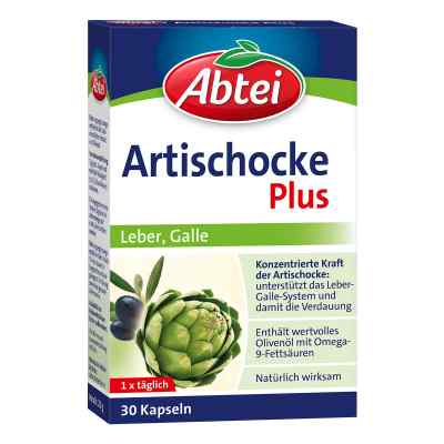 Abtei Artischocke Plus Kapseln Tf 30 szt. od Perrigo Deutschland GmbH PZN 17944047