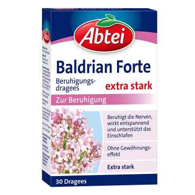 Abtei Baldrian forte tabletki powlekane 30 szt. od Omega Pharma Deutschland GmbH PZN 00270076
