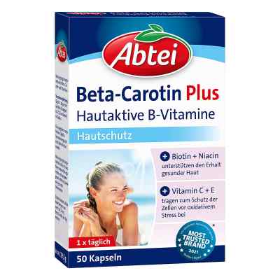 Abtei Beta-Carotin Plus kapsułki 50 szt. od Omega Pharma Deutschland GmbH PZN 11559302