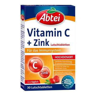Abtei cynk z witaminą C tabletki do ssania 30 szt. od Omega Pharma Deutschland GmbH PZN 03550712