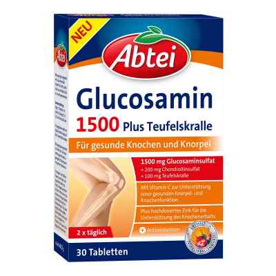 Abtei Glucosamin 1500 tabletki 30 szt. od Omega Pharma Deutschland GmbH PZN 16930540