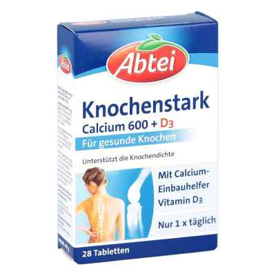 Abtei Knochenstark Calcium 600+d3 tabletki 28 szt. od Omega Pharma Deutschland GmbH PZN 12475760