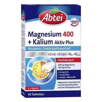 Abtei Magnesium 400+kalium Tabletten 30 szt. od Perrigo Deutschland GmbH PZN 17908465