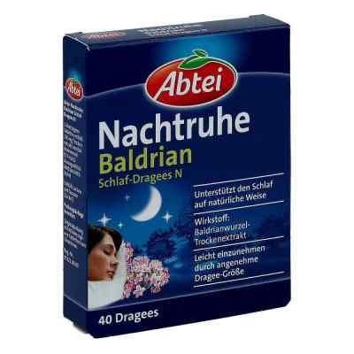 Abtei Nachtruhe Baldrian Schlaf-dragees N 40 szt. od Perrigo Deutschland GmbH PZN 14254282