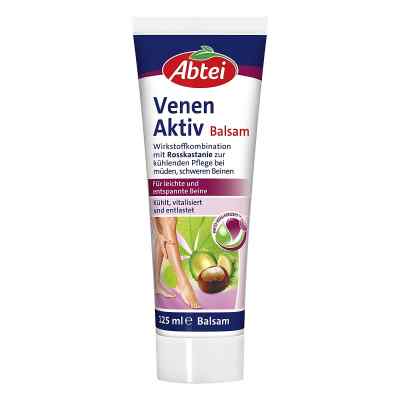 Abtei Venen Aktiv Balsam bez pudełka, nowa formuła 125 ml od Omega Pharma Deutschland GmbH PZN 14130309