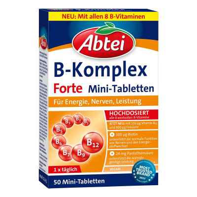 Abtei Vitamin B Komplex Forte Tabletten 50 szt. od Perrigo Deutschland GmbH PZN 18036760
