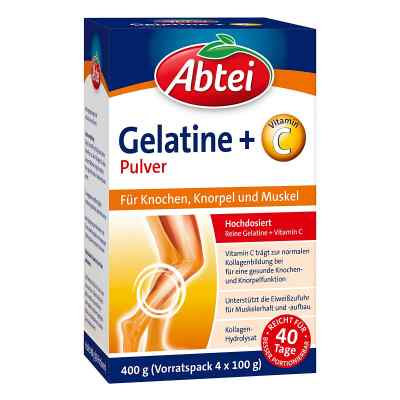 Abtei żelatyna do picia w proszku z witaminą C 400 g od Perrigo Deutschland GmbH PZN 15570602