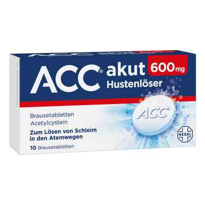Acc akut 600 tabletki musujące 10 szt. od Hexal AG PZN 06197481