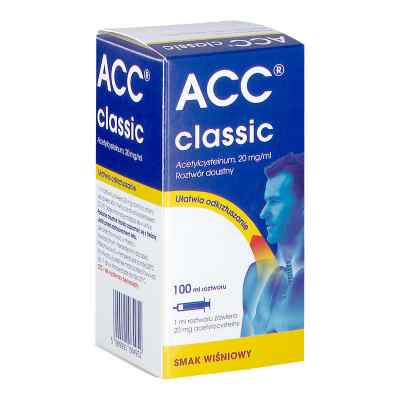 ACC Classic płyn 1  od PHARMA WERNIGERODE GMBH PZN 08302102