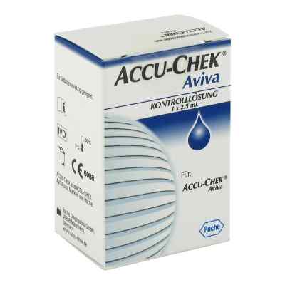Accu Chek Aviva roztwór kontrolny 1X2.5 ml od Roche Diabetes Care Deutschland PZN 03360532