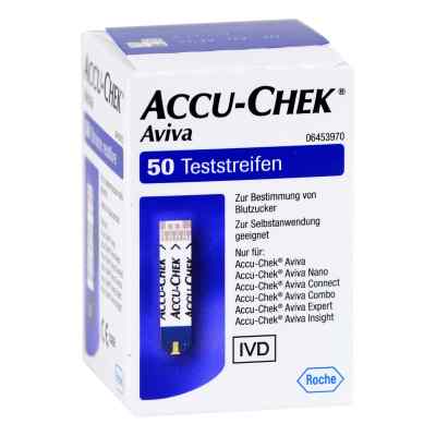 Accu Chek Aviva Teststreifen Plasma Ii 1X50 szt. od Avitamed GmbH PZN 12397474