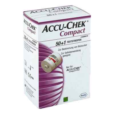 Accu Chek Compact paski testowe 50 szt. od Roche Diabetes Care Deutschland  PZN 05496170