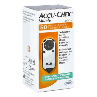 Accu Chek Mobile Testkassette 50 szt. od axicorp Pharma GmbH PZN 03646613