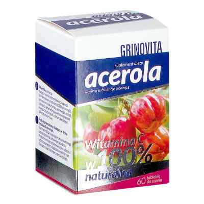 Acerola Grinovita tabletki do ssania 60  od NP PHARMA SP. Z O.O. PZN 08303168