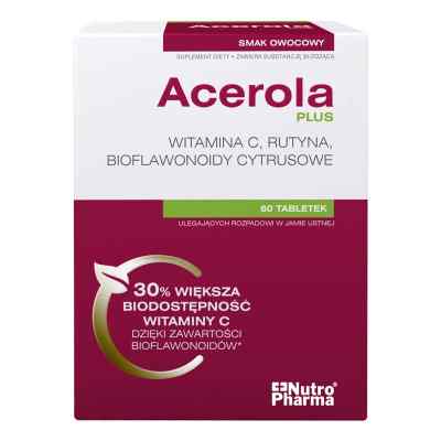 Acerola Plus pastylki 60 od HOLBEX SP. Z O.O. PZN 08300961