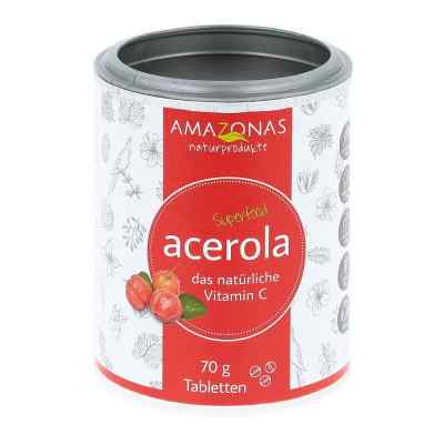 Acerola Vitamin C ohne Zuckersusatz Lutschtabletten  70 g od AMAZONAS Naturprodukte Handels G PZN 16151563