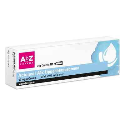 Aciclovir Abz Lippenherpescreme 2 g od AbZ Pharma GmbH PZN 12552880