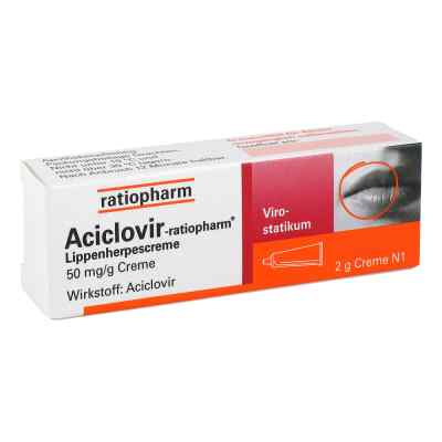 Aciclovir Ratiopharm krem na opryszczkę 2 g od ratiopharm GmbH PZN 02286360