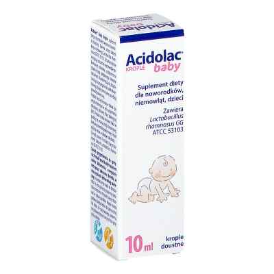 Acidolac baby krople 10 ml od ZAKŁADY FARMACEUTYCZNE POLPHARMA S.A. PZN 08301358