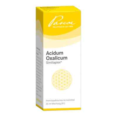 Acidum Oxalicum Similiaplex Tropfen 50 ml od Pascoe pharmazeutische Präparate PZN 00278563