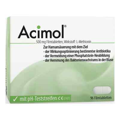 Acimol mit pH Teststreifen Filmtabl. 96 szt. od Dr. Pfleger Arzneimittel GmbH PZN 02766309